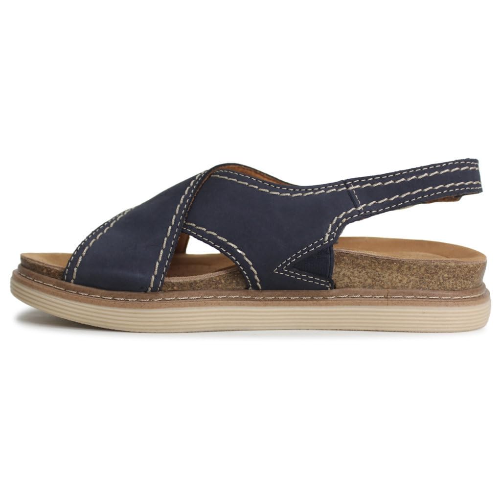 Clarks Women's Comfortable Slingback Sandals - Breathable & Supportive Heels for Work, Travel & Summer Outfits