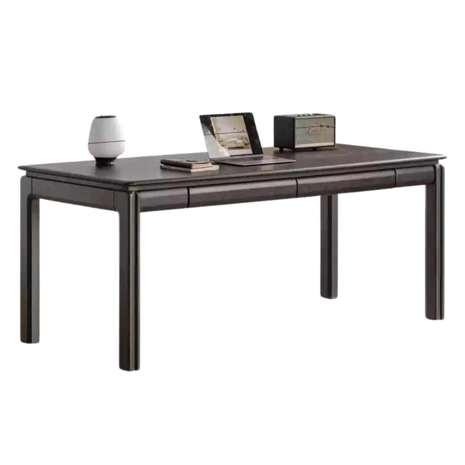 Premium Oak Solid Wood Large Size Desk - Durable & Stylish Home Office Desk for Work, Study, and Gaming - Perfect for Modern Workspaces & Home Offices