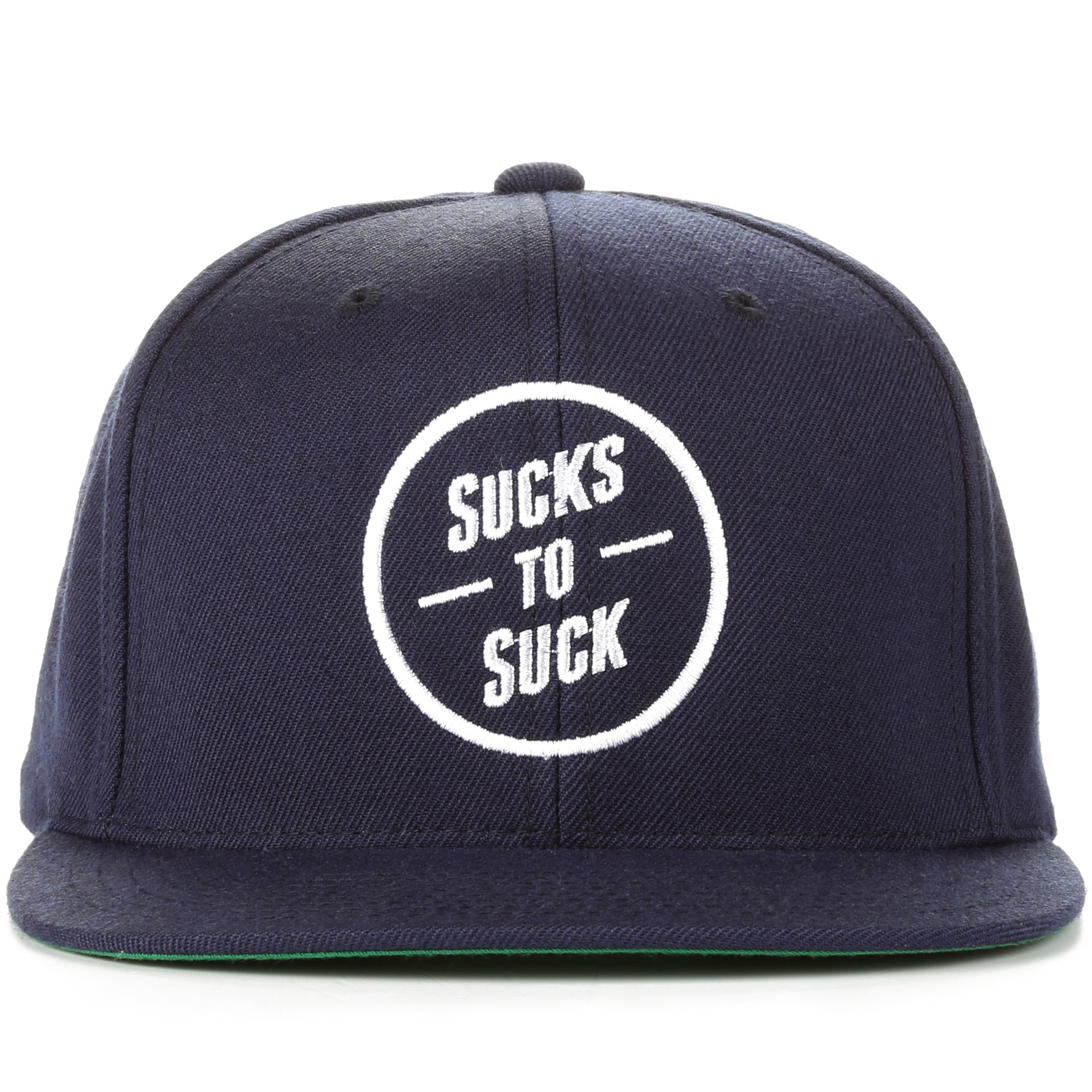 CLSC Sucks To Suck Snapback Hat - Navy Blue Adjustable Baseball Cap for Men & Women | Perfect for Streetwear, Skateboarding & Casual Outfits