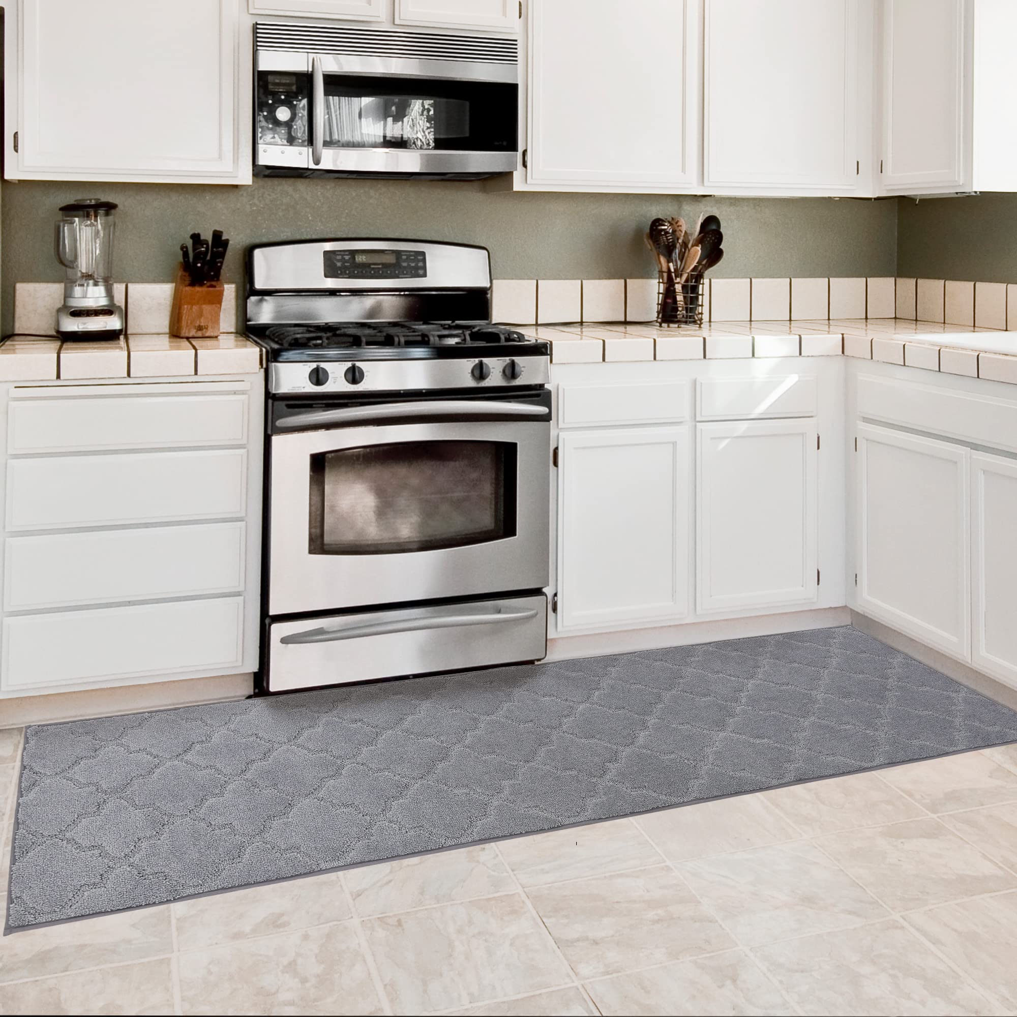 Non-Slip Kitchen Floor Mat - Super Absorbent 20