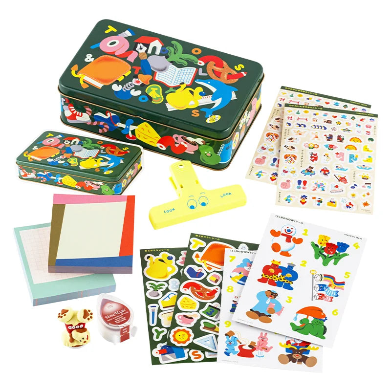 Hobonichi Techo Planner Accessories Set - Premium Stationery & Tools Box for Journaling, Scrapbooking, and Creative Writing | Perfect for Daily Planning, Bullet Journaling, and Gift Giving