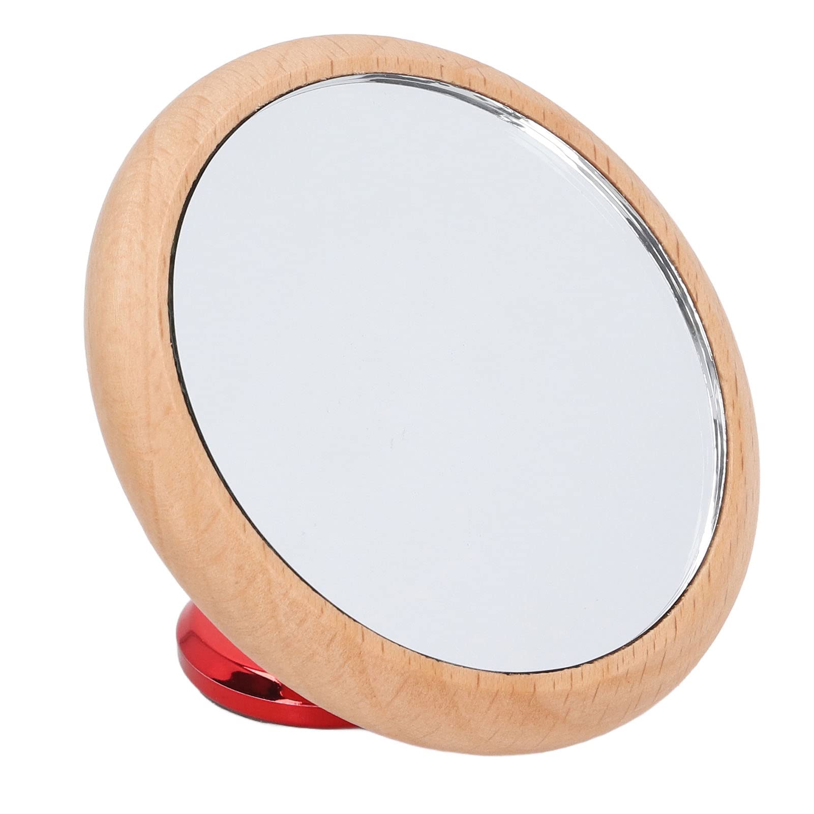 Premium Coffee Extraction Mirror - Magnetic Reflective Tamper for Baristas & Home Brewing - Perfect for Espresso Tamping & Latte Art (Red, Kitchen Essential)