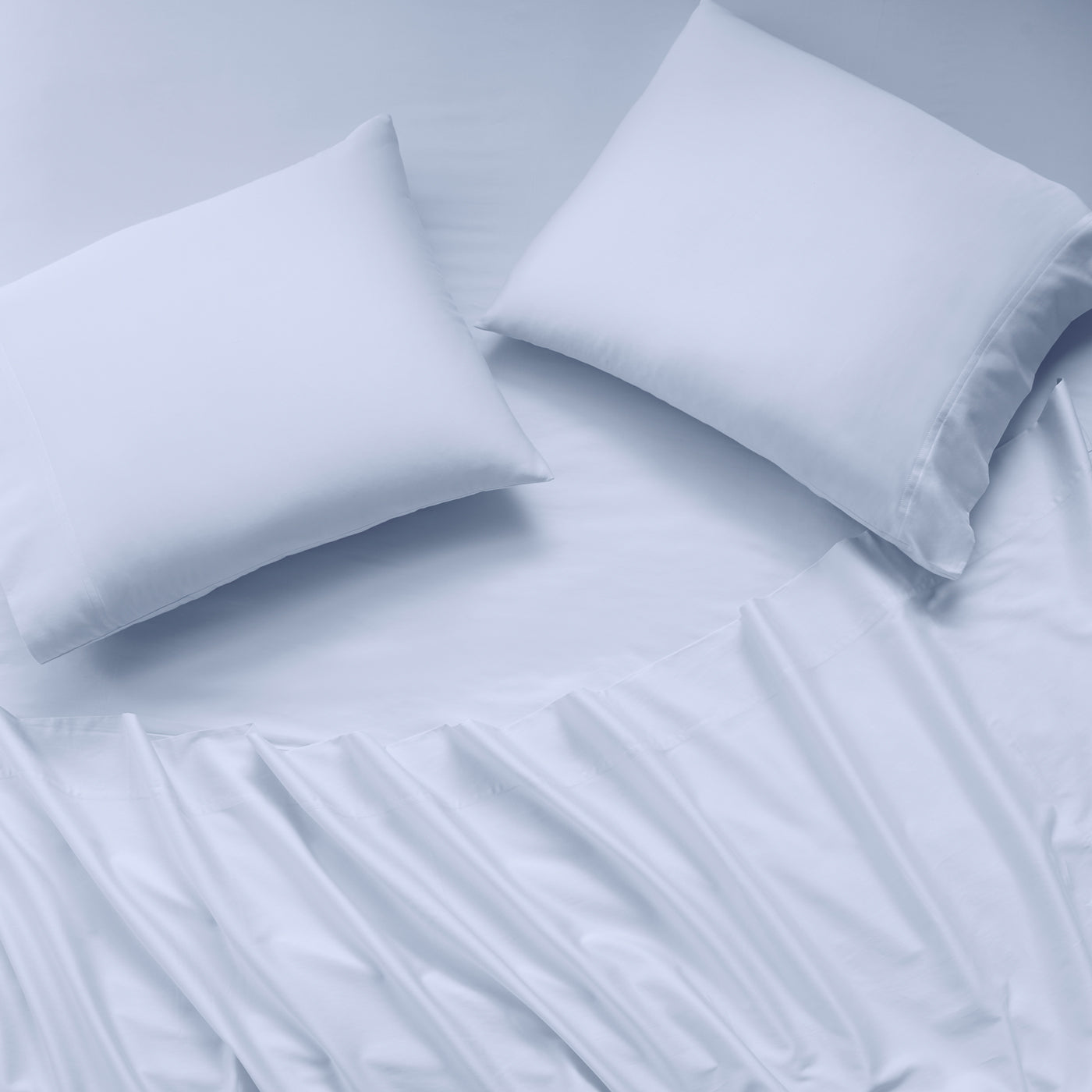 Luxury Soirée Sateen Sheet Set - 100% Cotton Soft Bed Sheets with Deep Pockets - Perfect for Master Bedroom, Guest Room & Hotel Use