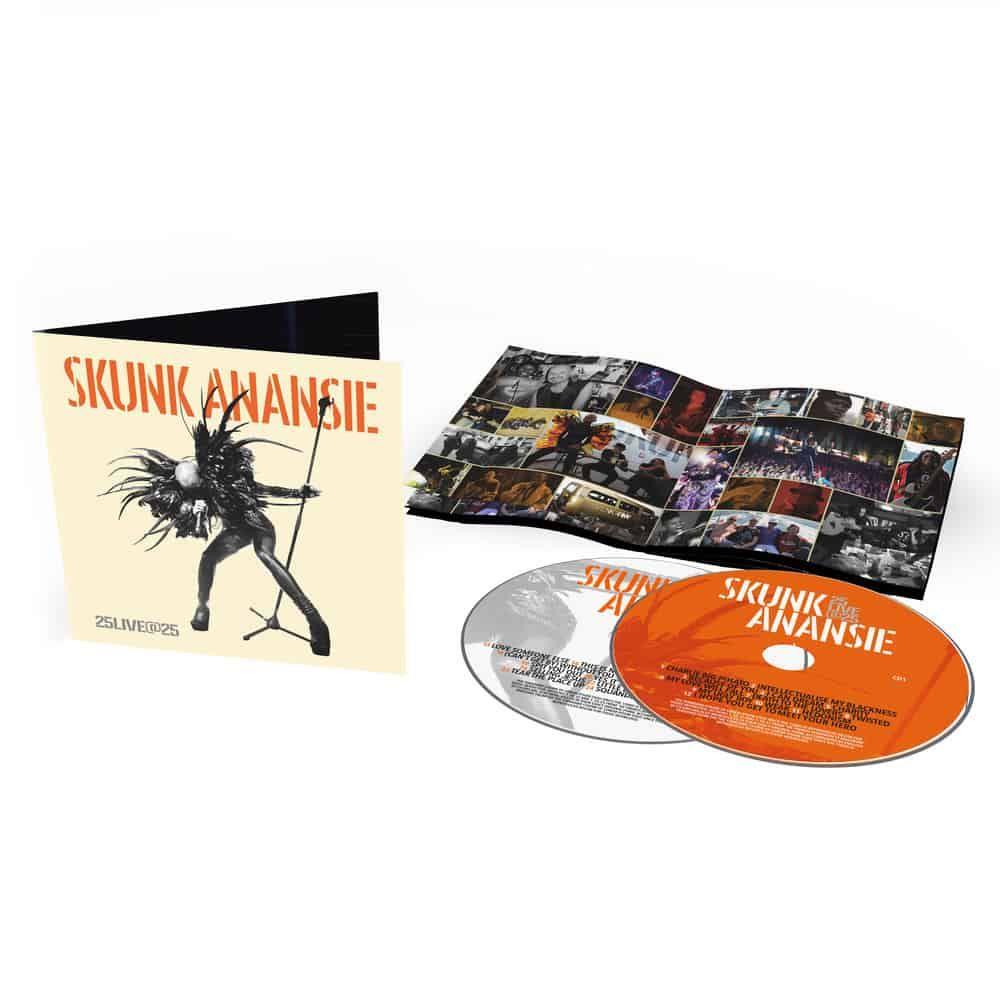 Skunk Anansie 25Live25 2CD Album - Live Concert Music Collection | Perfect for Fans & Collectors | Great for Gifting & Home Entertainment
