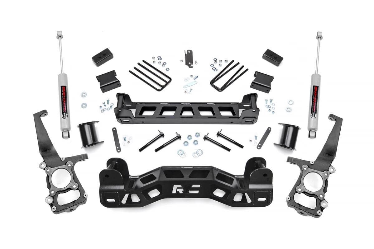 4 Inch Lift Kit for Ford F-150 2WD (2009-2010) - Heavy Duty Suspension Upgrade for Off-Road & Towing | Model 57231