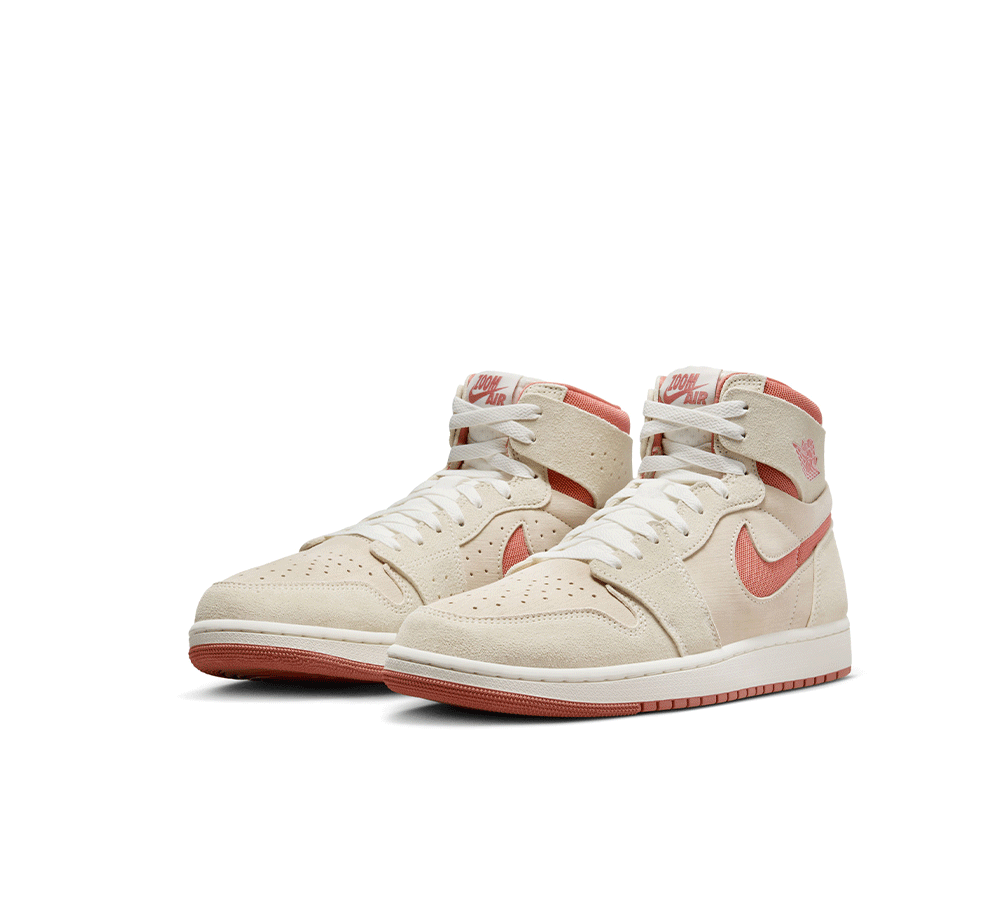 Air Jordan 1 Zoom CMFT 2 Basketball Shoes - Men's High-Top Sneakers for Running & Casual Wear - Perfect for Court Performance and Street Style Fashion