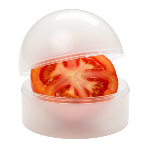 Home-X Airtight Onion & Tomato Storage Container - Fresh Produce Keeper for Kitchen, Pantry, and Refrigerator Organization