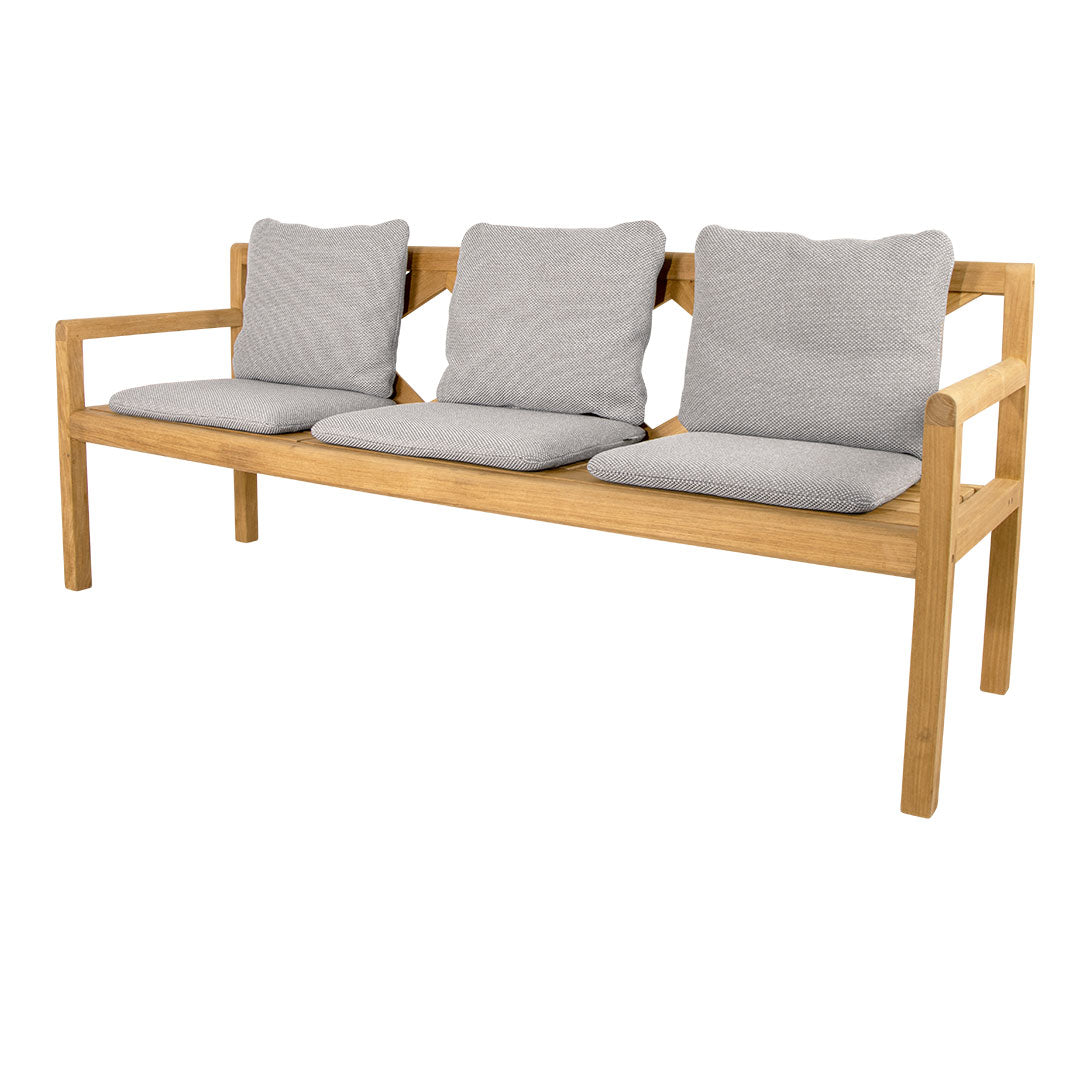 Grace Outdoor Bench - Weather-Resistant Garden Bench for Patio, Backyard, and Porch - Perfect for Relaxing and Entertaining Outdoors