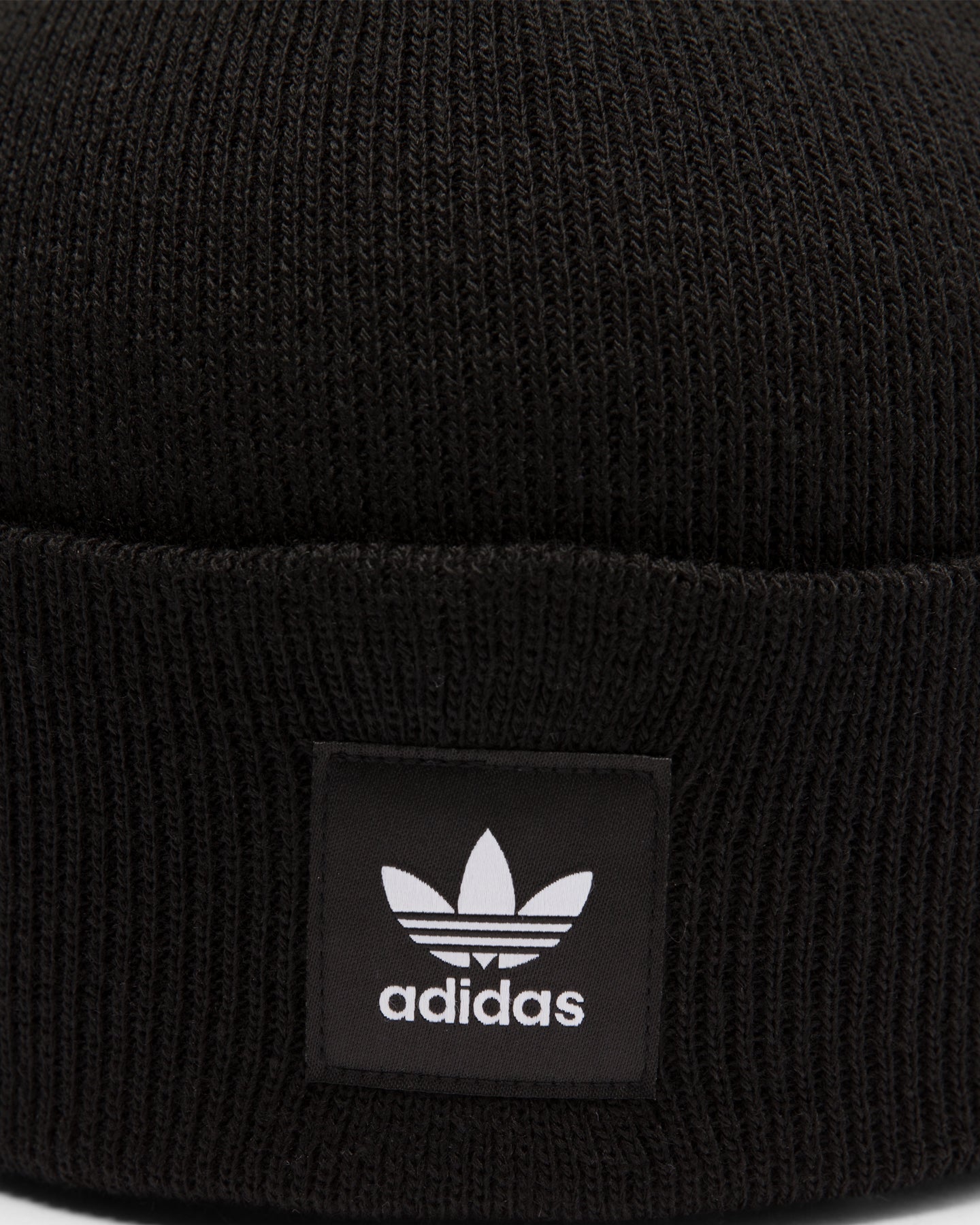 Adidas AC Cuff Knit Beanie - Black Winter Hat for Men & Women | Warm Fleece-Lined Skull Cap for Running, Skiing & Outdoor Activities
