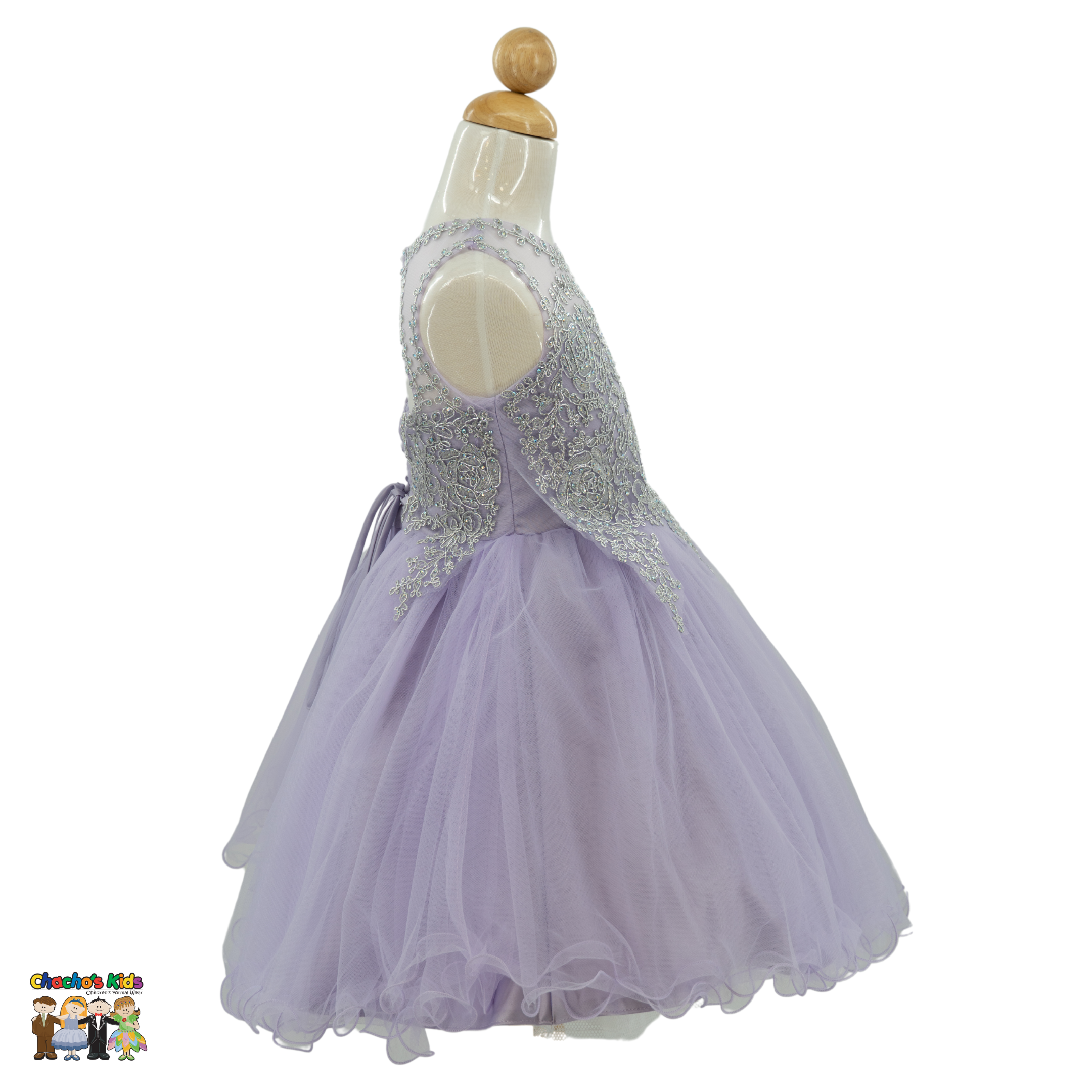 9004 Floral Party Dress for Girls - Perfect for Birthday Celebrations, Weddings & Special Occasions