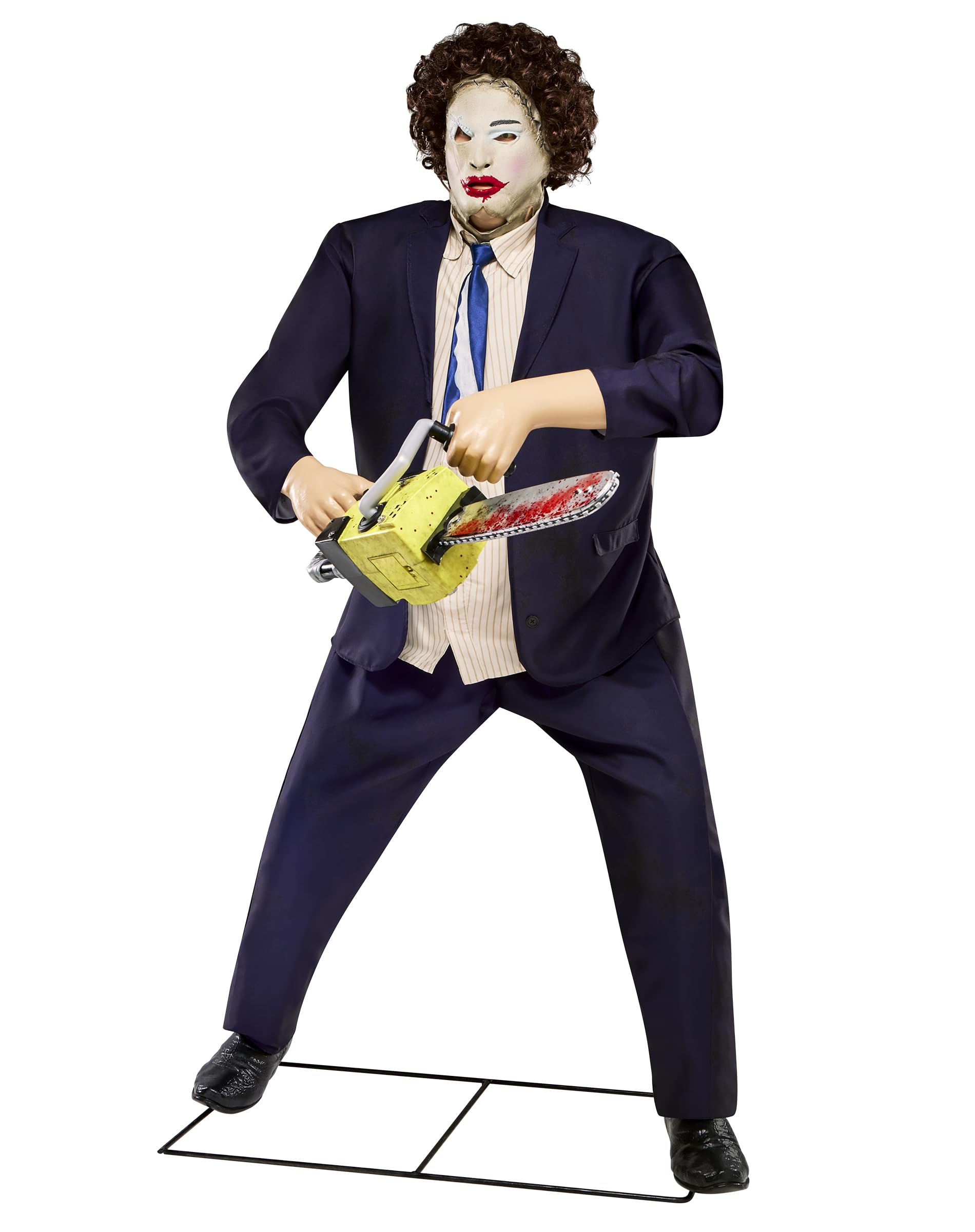 Texas Chainsaw Massacre Leatherface Mask - Officially Licensed Animatronic for Halloween