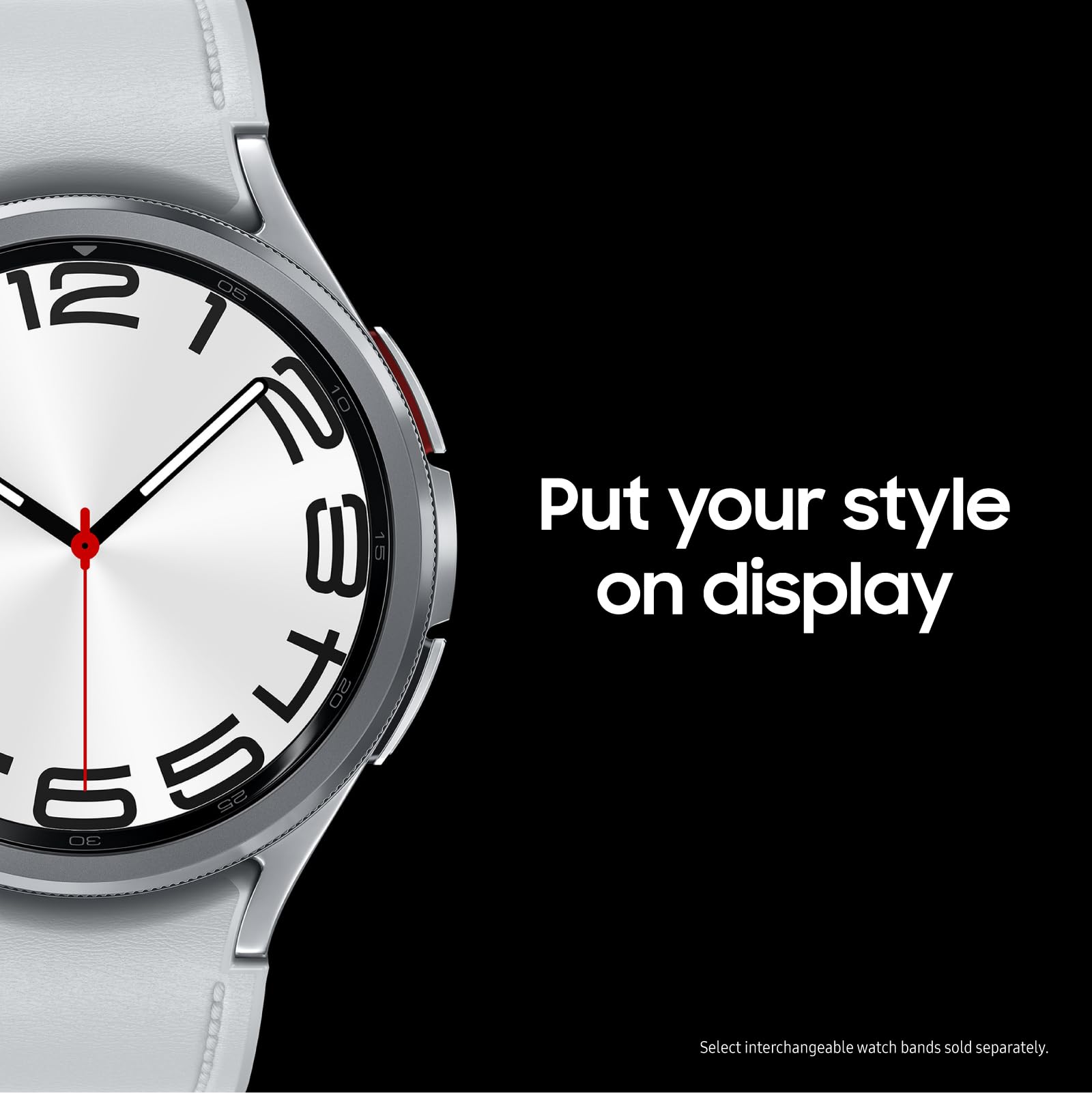 Samsung Galaxy Watch 6 Classic 47mm LTE Smartwatch - Rotating Bezel, Fitness & Sleep Tracker, Heart Rate Monitor, BIA Sensor | US Version (Renewed, Black) | Perfect for Workouts, Health Monitoring & Daily Wear