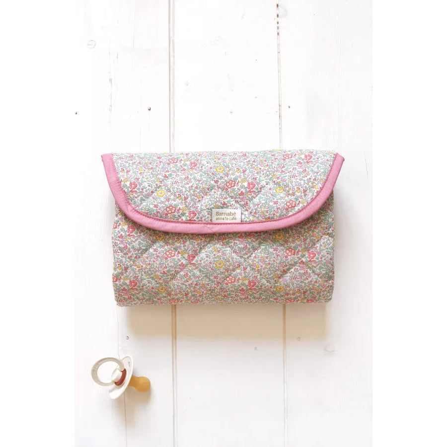 Barnabe aime le café Baby Changing Mat Paloma 67 x 42 cm - Waterproof & Portable Diaper Pad for Nursery, Travel & On-the-Go Parenting