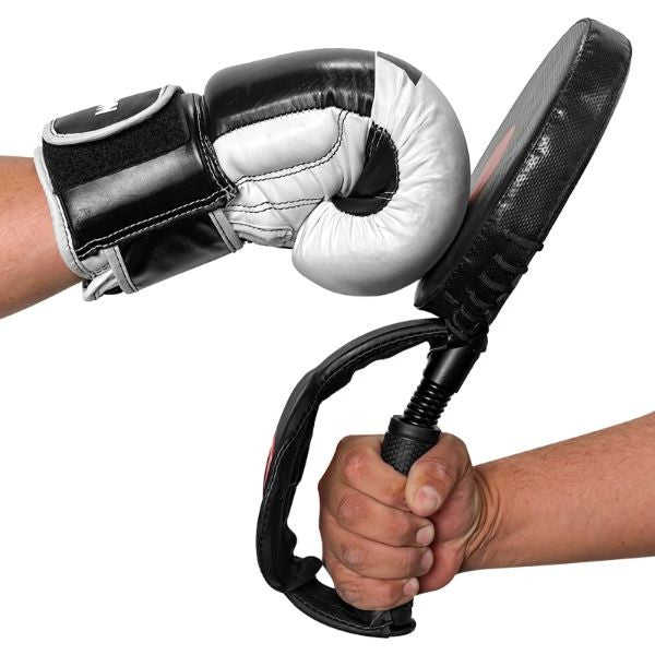 BoxMaster Focus Mitts - Premium Boxing Training Pads for MMA, Kickboxing & Muay Thai - Perfect for Home Gym, Martial Arts & Fitness Training