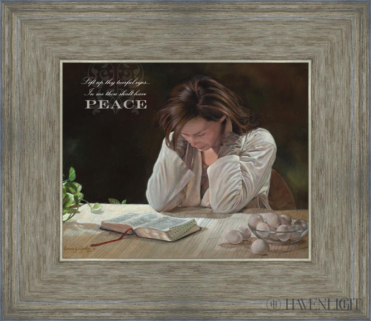 A Mother's Vigil: I Would Gather Thee - Modern Christian Home Decor for Comfort & Inspiration | Perfect for Living Room, Bedroom & Prayer Spaces