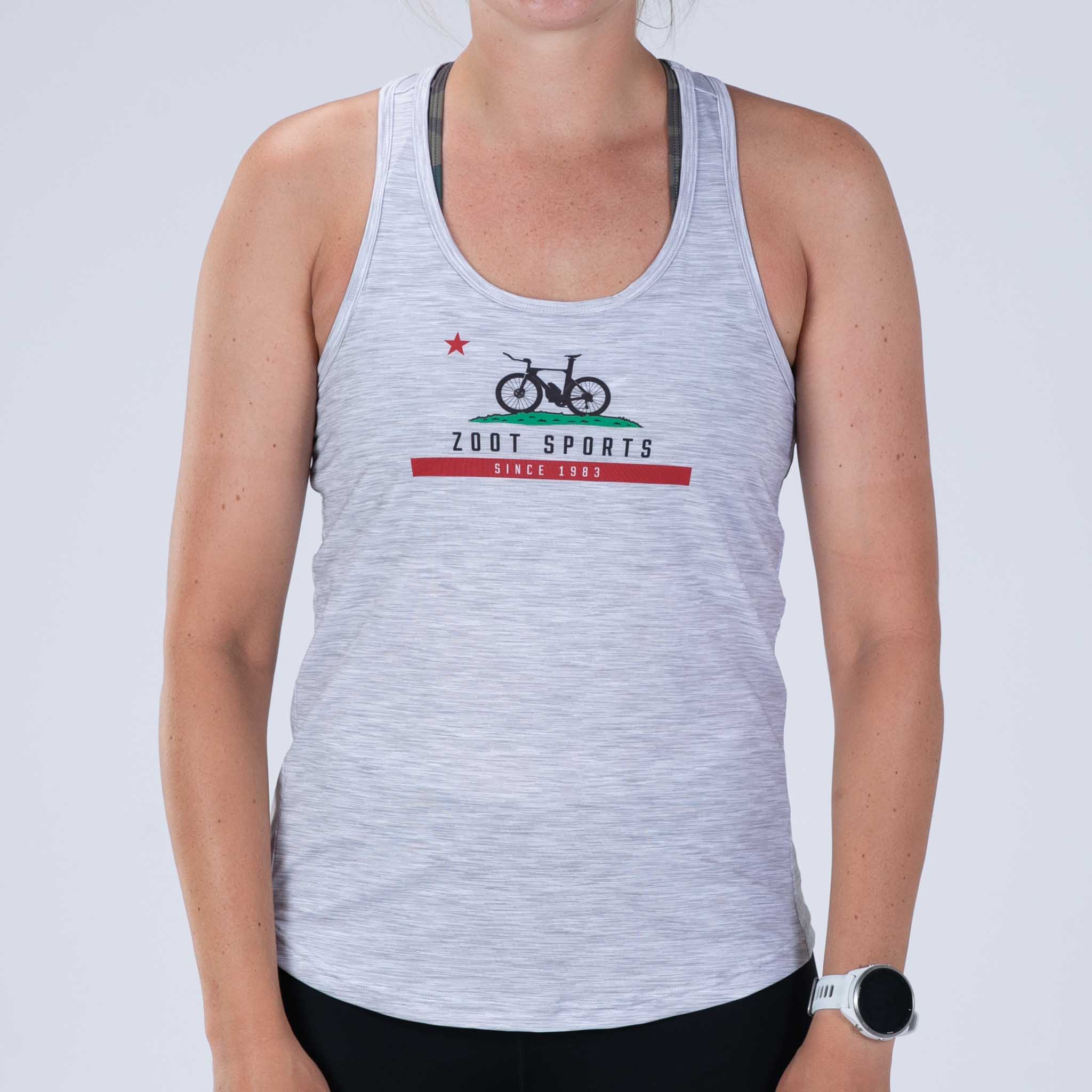 Women's Running Singlet - Lightweight & Breathable Performance Top for Runners | Tri Republic | Perfect for Marathons, Training & Outdoor Workouts
