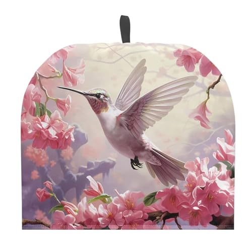 Hummingbird With Pink Floral