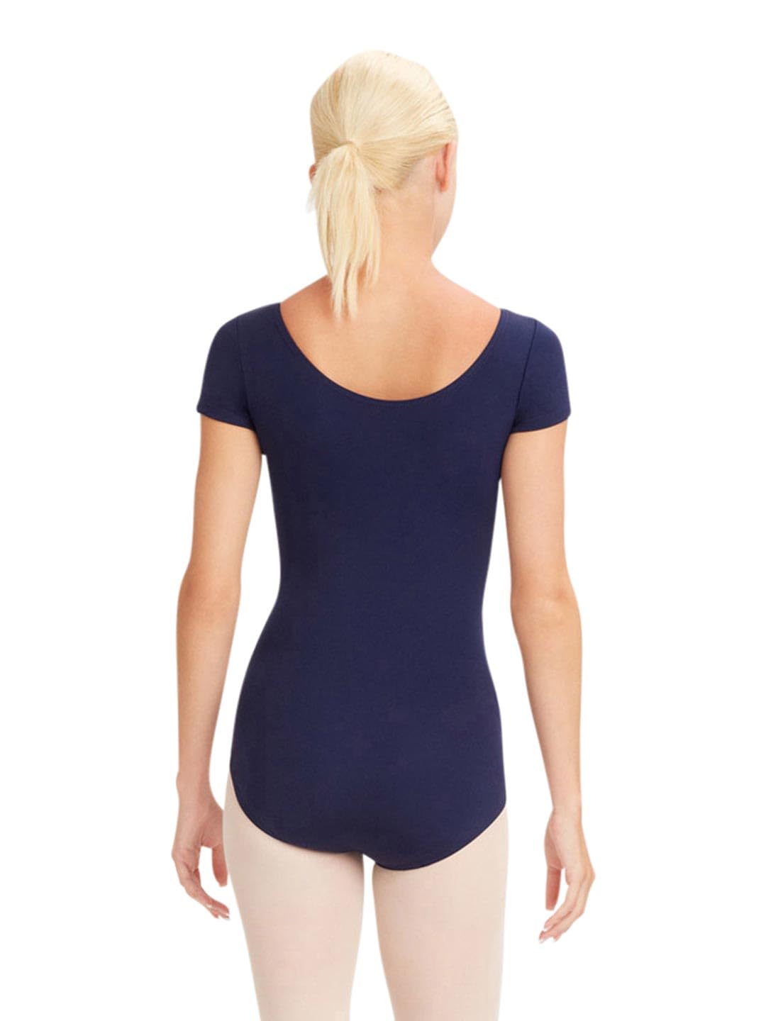 Capezio Women's Short Sleeve Leotard - Dance Gymnastics Ballet Practice Wear for Performance & Training