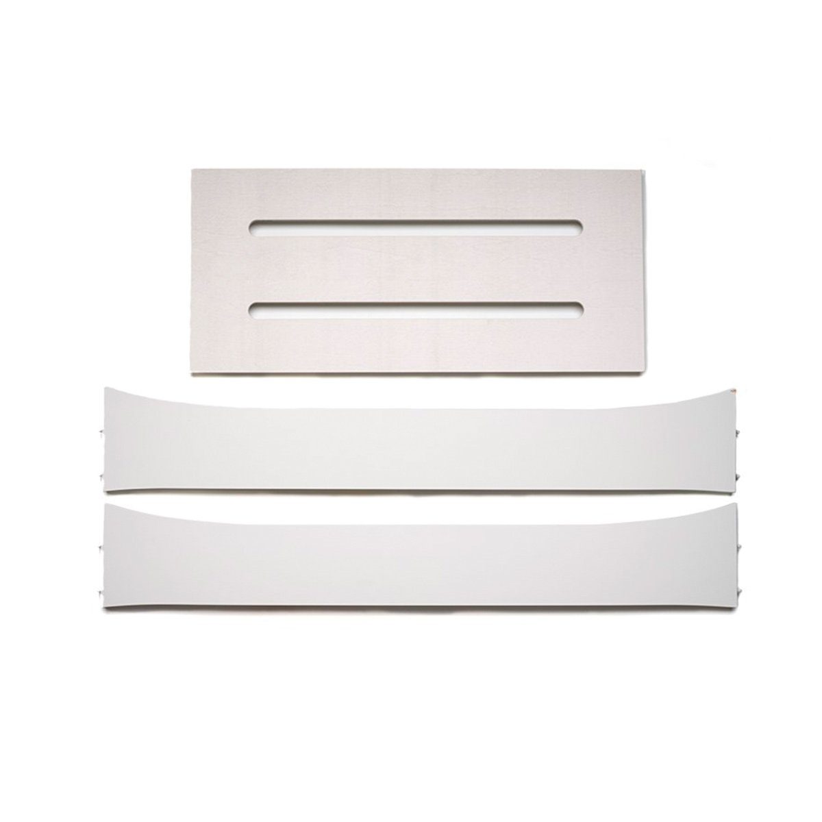 LEANDER White Junior Bed Cot Extension - Convertible Toddler Bed Rail for Safe Sleeping & Playtime | Perfect for Nursery, Daycare & Travel