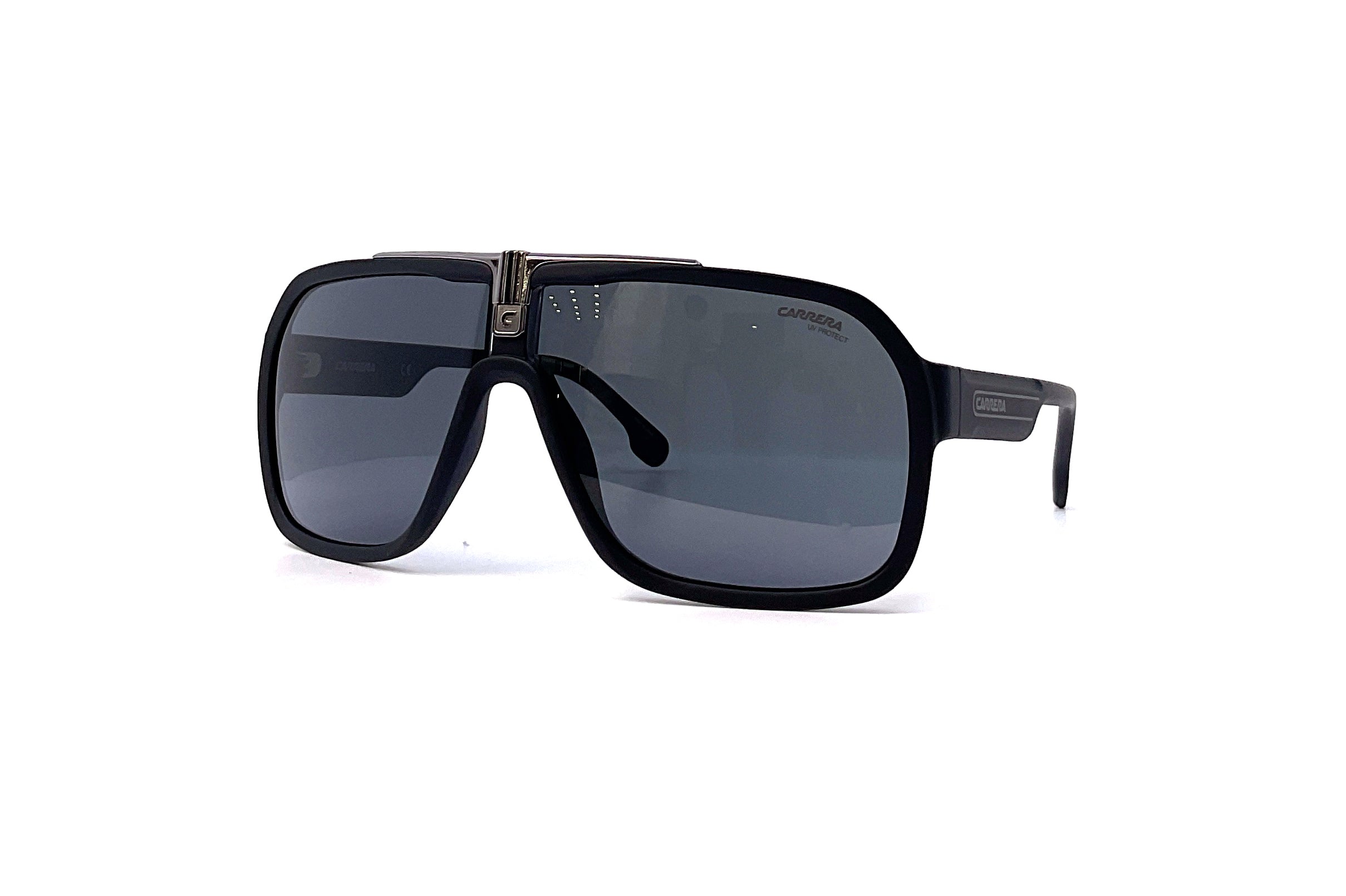 Carrera 1014/S Matte Black Sunglasses - Polarized UV Protection for Men & Women - Perfect for Driving, Running, and Outdoor Activities