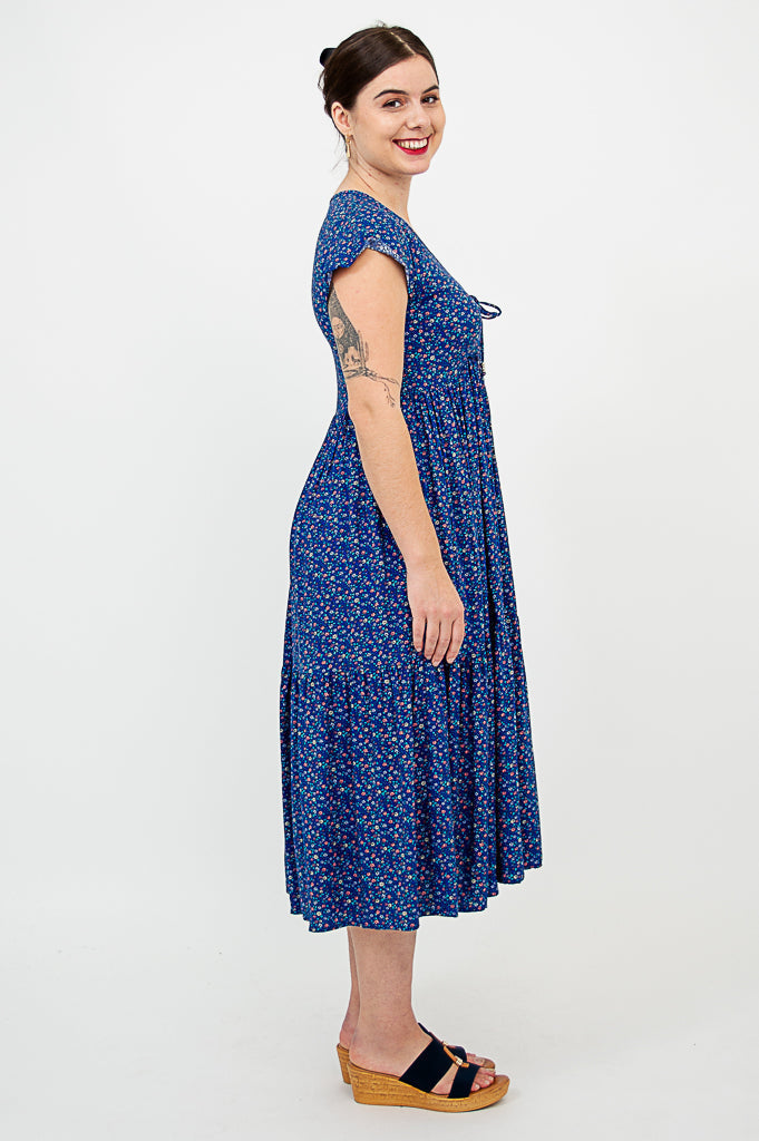 Julie Dress - Elegant Women's Floral Summer Dress | Perfect for Casual Outings, Parties & Date Nights