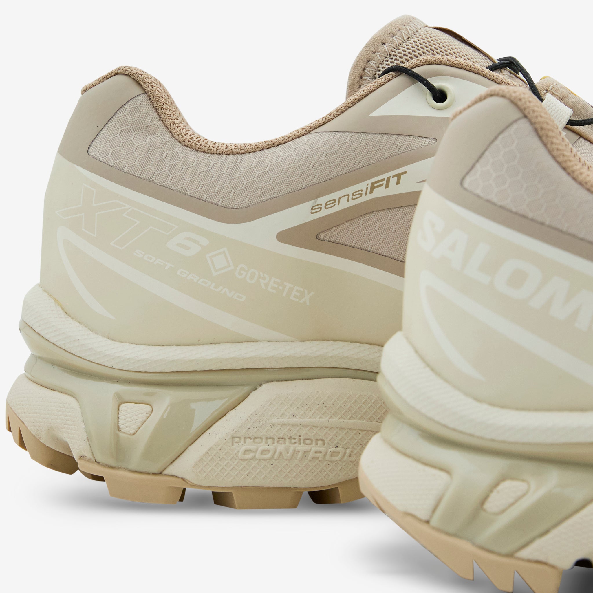 XT 6 GTX Oxford Tan Men's Waterproof Hiking Shoes | Almond Milk & Safari Color | Outdoor Adventure, Trail Running & Daily Wear