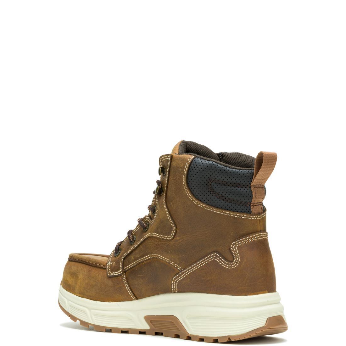 Ride Wedge EnergyBound 6 Moc Toe CarbonMax Work Boot - Durable & Comfortable Safety Shoes for Construction, Landscaping & Outdoor Work | Slip-Resistant & Steel Toe Protection