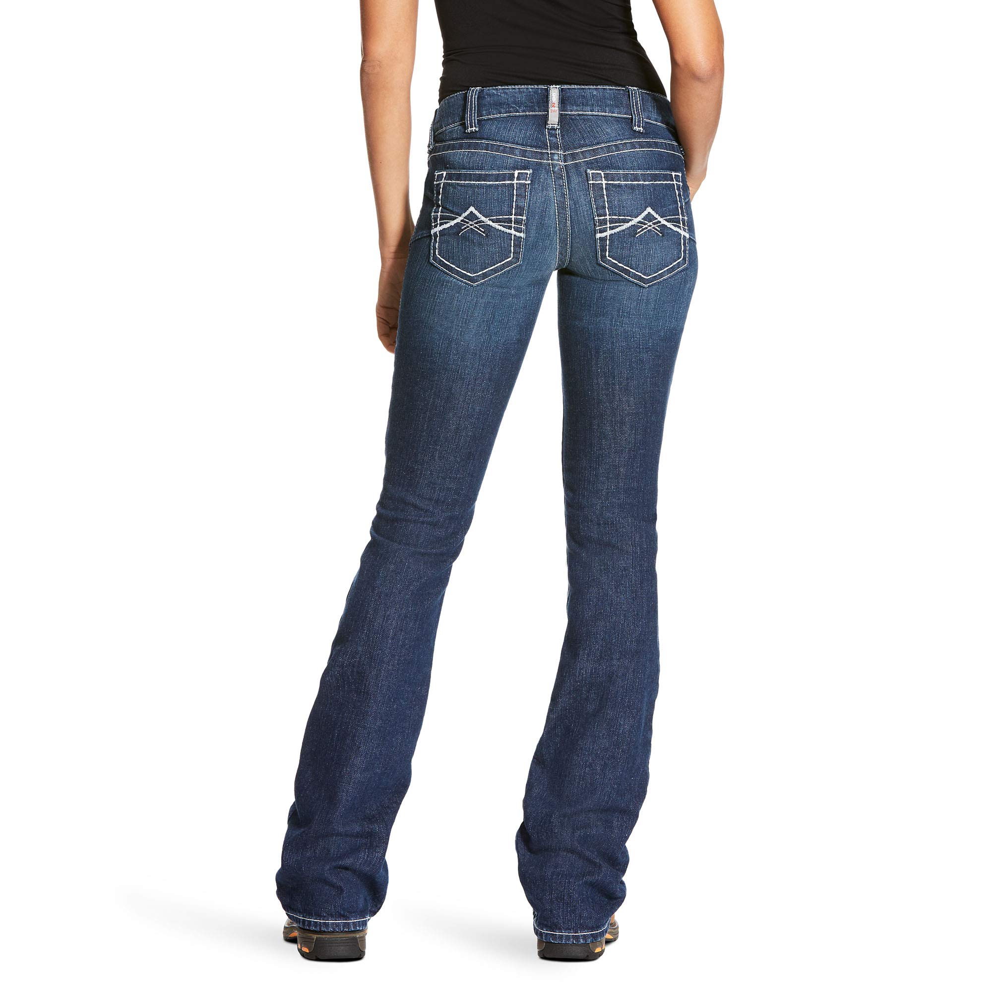 Ariat Women's Flame Resistant Mid Rise Boot Cut Work Pants - Volta, Size 27 Regular | Durable & Comfortable for Construction, Oilfield & Outdoor Jobs