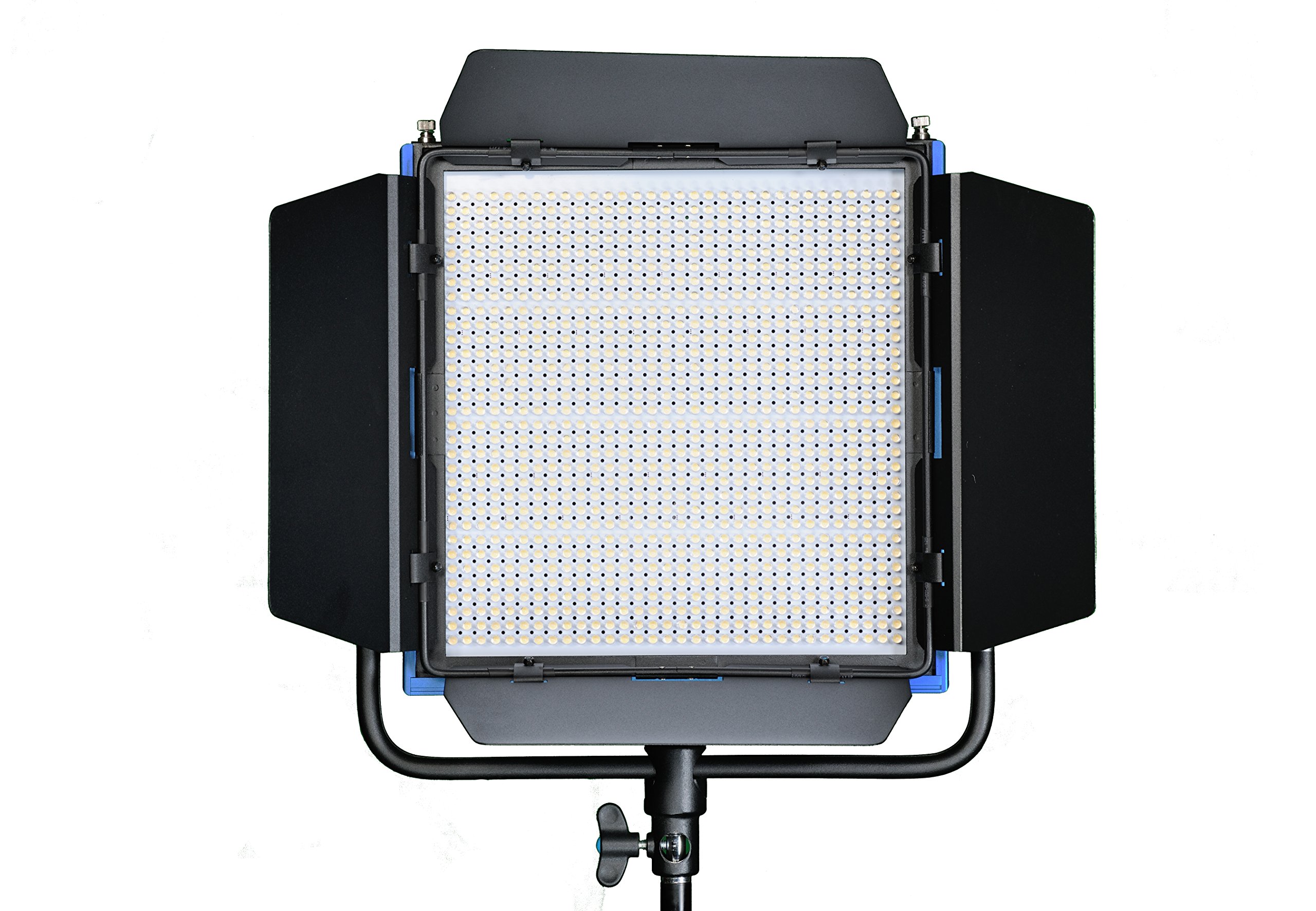Dracast Pro Series LED1000 Bi-Color LED Video Light Panel with Gold Mount Battery Plate - Professional Studio Lighting for Photography, Videography & Live Streaming