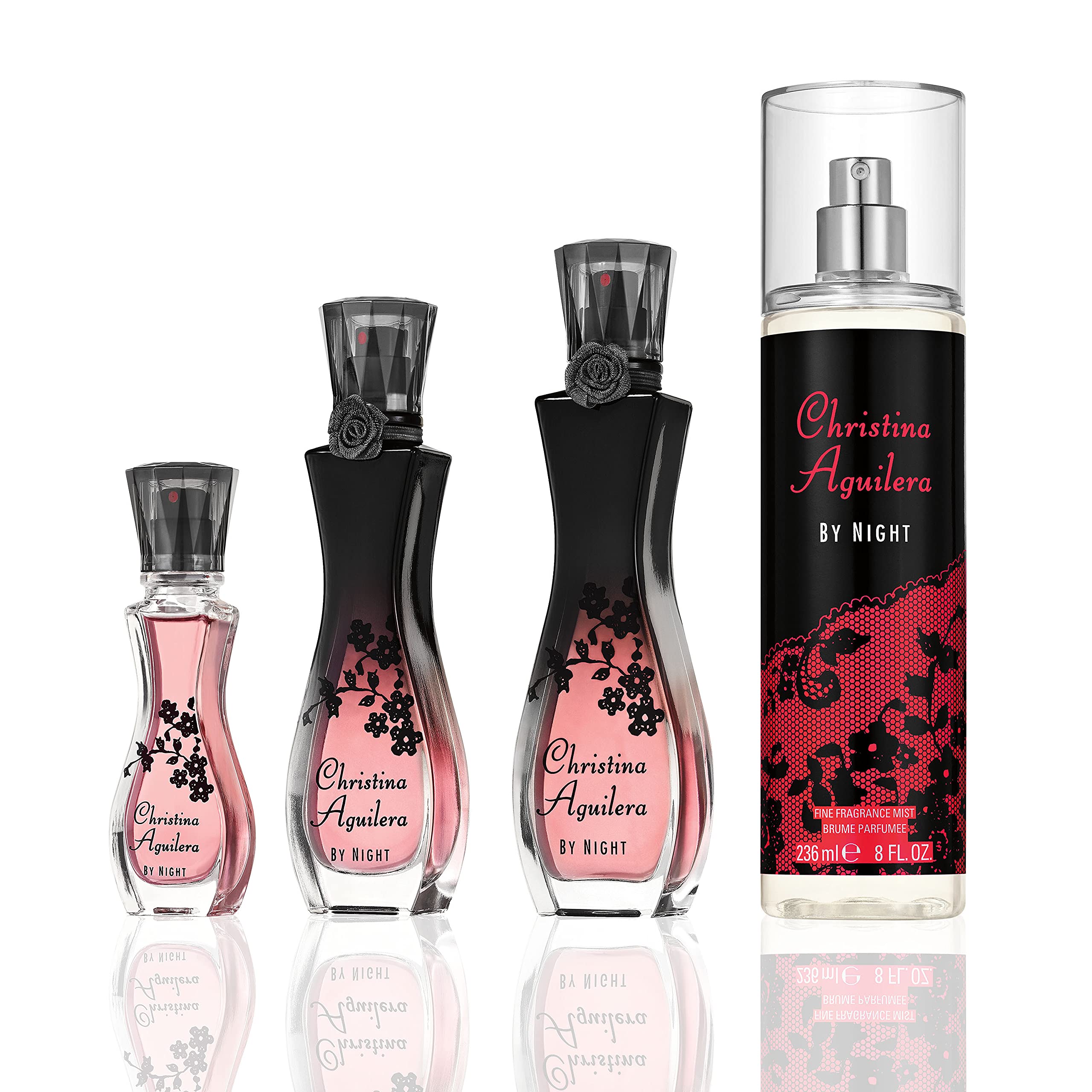 Christina Aguilera By Night Eau De Parfum 75ml - Women's Floral Fruity Perfume for Evening Events & Romantic Occasions