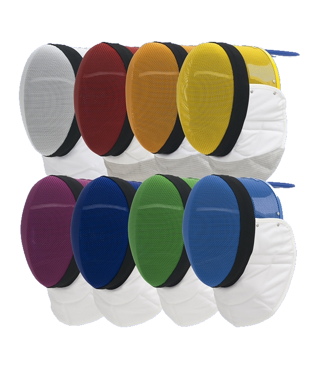 Uhlmann Colored FIE Universal Vario Fencing Mask with Removable Padding - Perfect for Competitive and Training Fencing Sessions