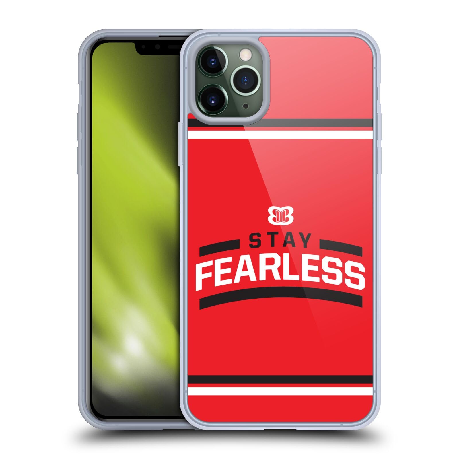 Officially Licensed WWE Stay Fearless Nikki Bella Soft Gel Phone Case for Apple iPhone 11 Pro Max - Durable Protection with Stylish Wrestling Design | Perfect for WWE Fans, Daily Use & Gift Giving