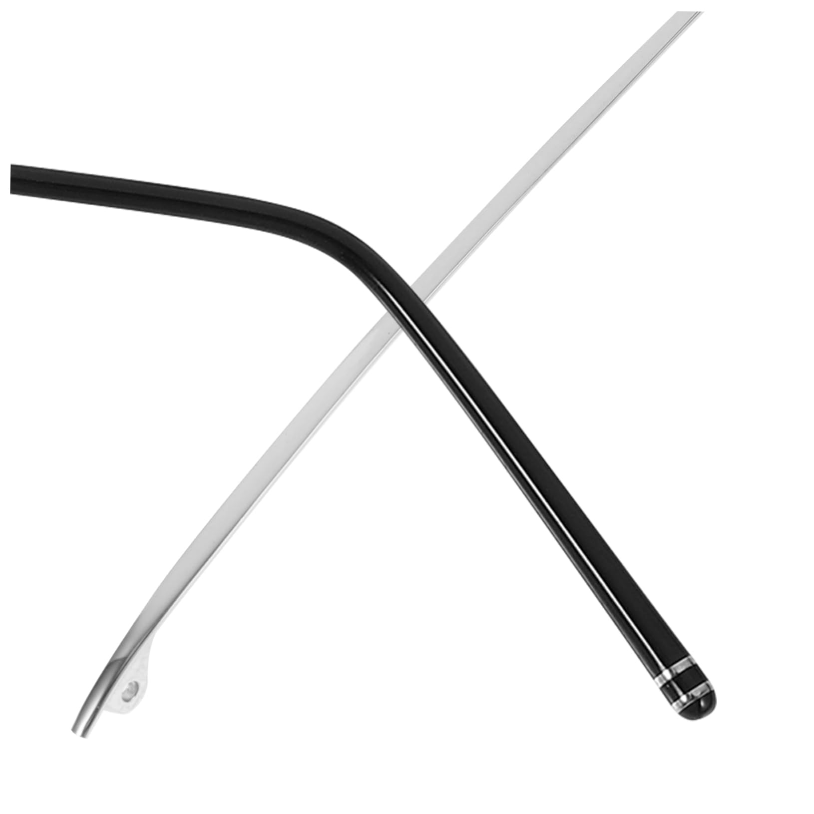 OATIPHO Universal Metal Glasses Repair Kit - 1 Pair Replacement Temple Arms & Legs for Eyeglass Frame Repair | Durable Eyewear Accessories for Broken Glasses Fix at Home, Office, or Travel
