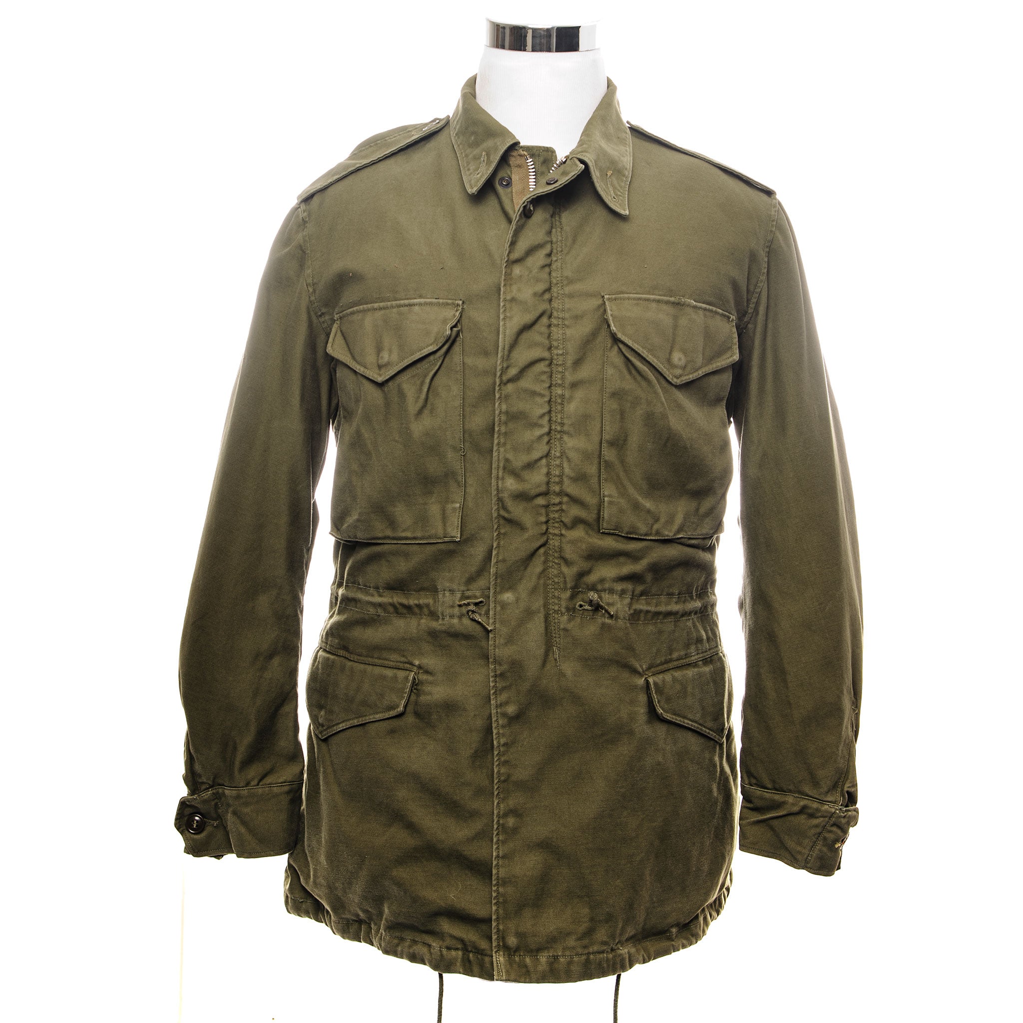 US Army M-1951 M51 Field Jacket - Korean War Vintage Military Jacket - Size Medium Regular - Durable Outdoor & Reenactment Gear