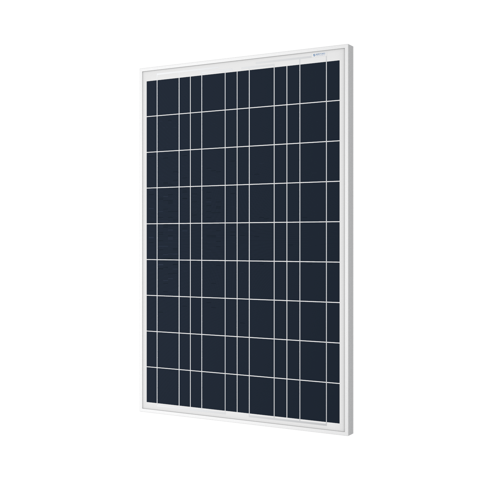ACOPower 100W Polycrystalline Solar Panel - 12V Battery Charger for RV, Boat, Off-Grid & Emergency Power Supply | Portable Solar Charging Solution for Camping, Hiking & Outdoor Adventures