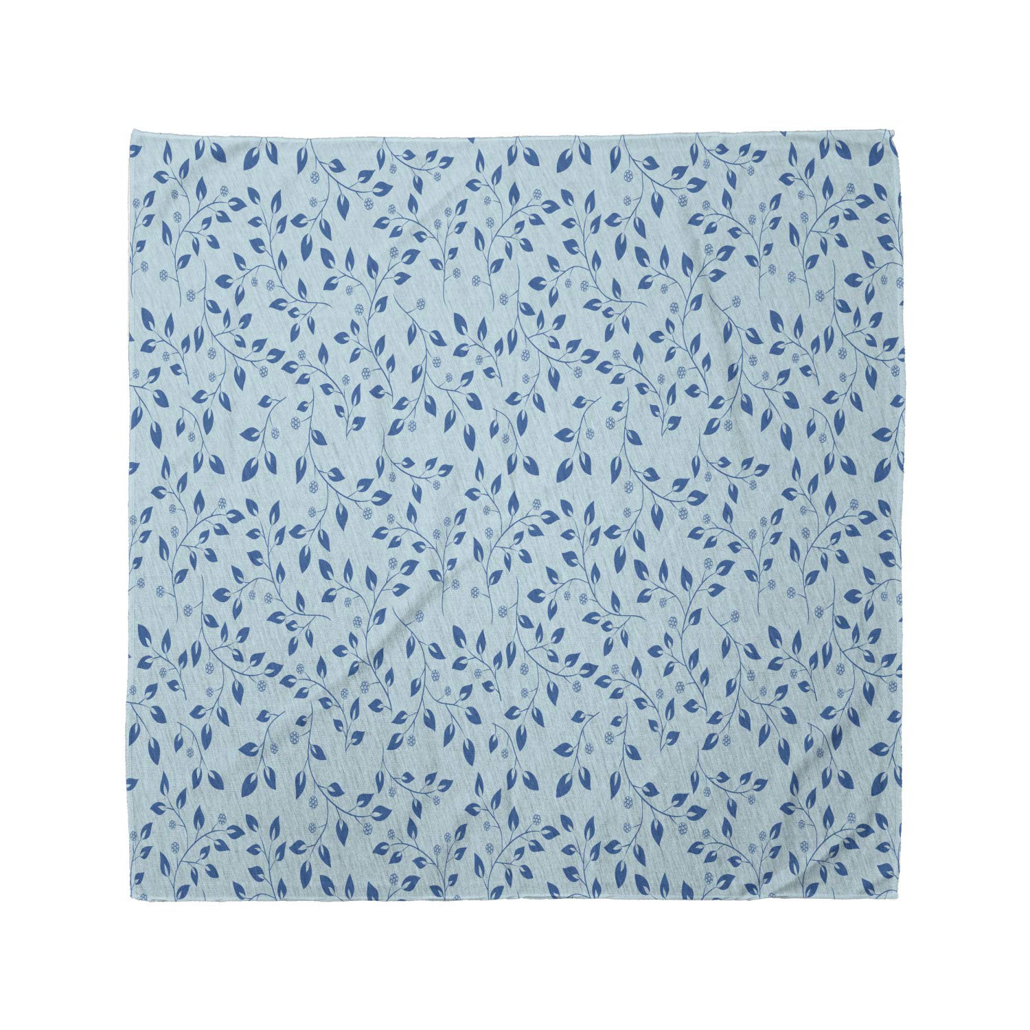 Ambesonne Leaves Bandana - Blue Berries Rustic Life Unisex Head & Neck Scarf for Men & Women | Perfect for Outdoor Activities, Hiking, Cycling & Fashion Accessories