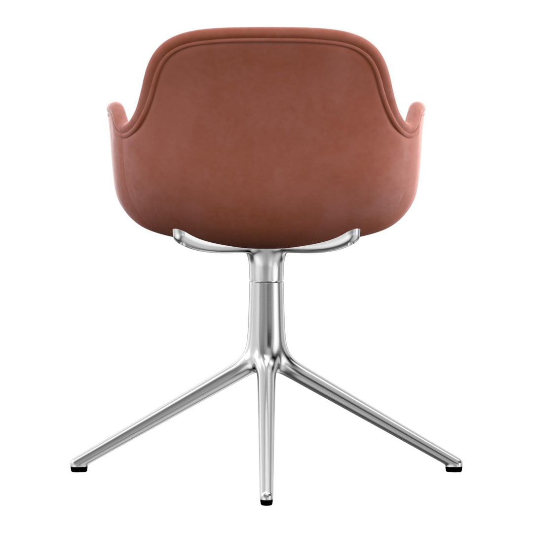Modern Form Armchair with 4L Swivel Base and Premium Upholstery - Perfect for Living Room, Office or Reading Nook