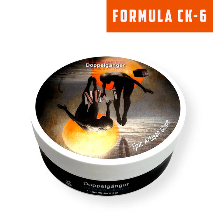 Phoenix Shaving Doppelgänger Continuum No.1 Shaving Soap - Premium Vegan Shaving Cream for Men with Natural Ingredients - Perfect for Sensitive Skin & Daily Grooming Routine