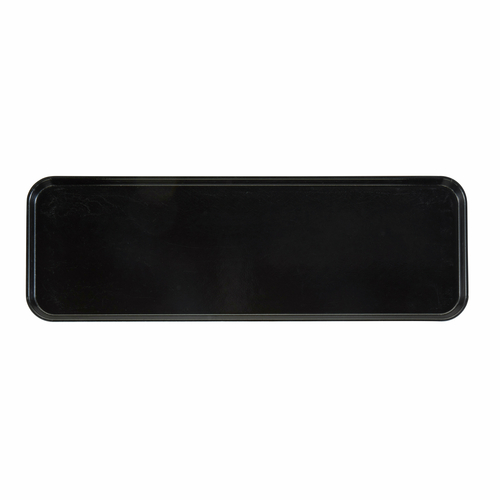 Cambro 8 x 26 Inch Black Market Display Tray - 12 Pack - Perfect for Bakery, Deli, and Retail Food Display - Durable Commercial Serving Tray for Restaurants, Cafes, and Catering Businesses
