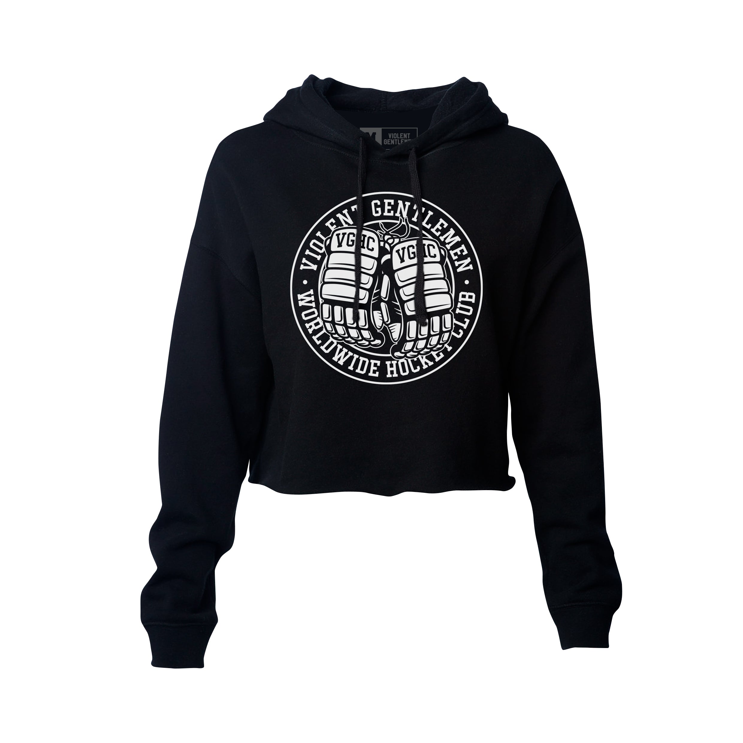 Warrior Women's Crop Hoodie - Soft Fleece Pullover Sweatshirt for Gym, Yoga & Casual Wear | Trendy Streetwear Fashion