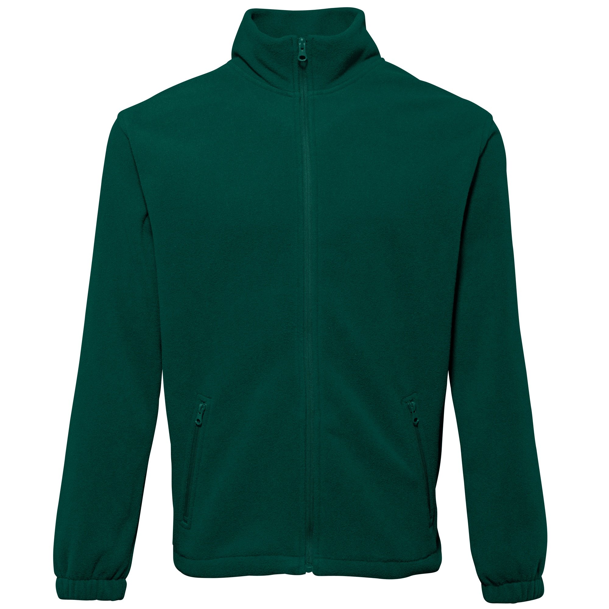 Men's Full Zip Fleece Jacket - 280 GSM Warm Winter Outdoor Jacket for Hiking, Camping & Casual Wear