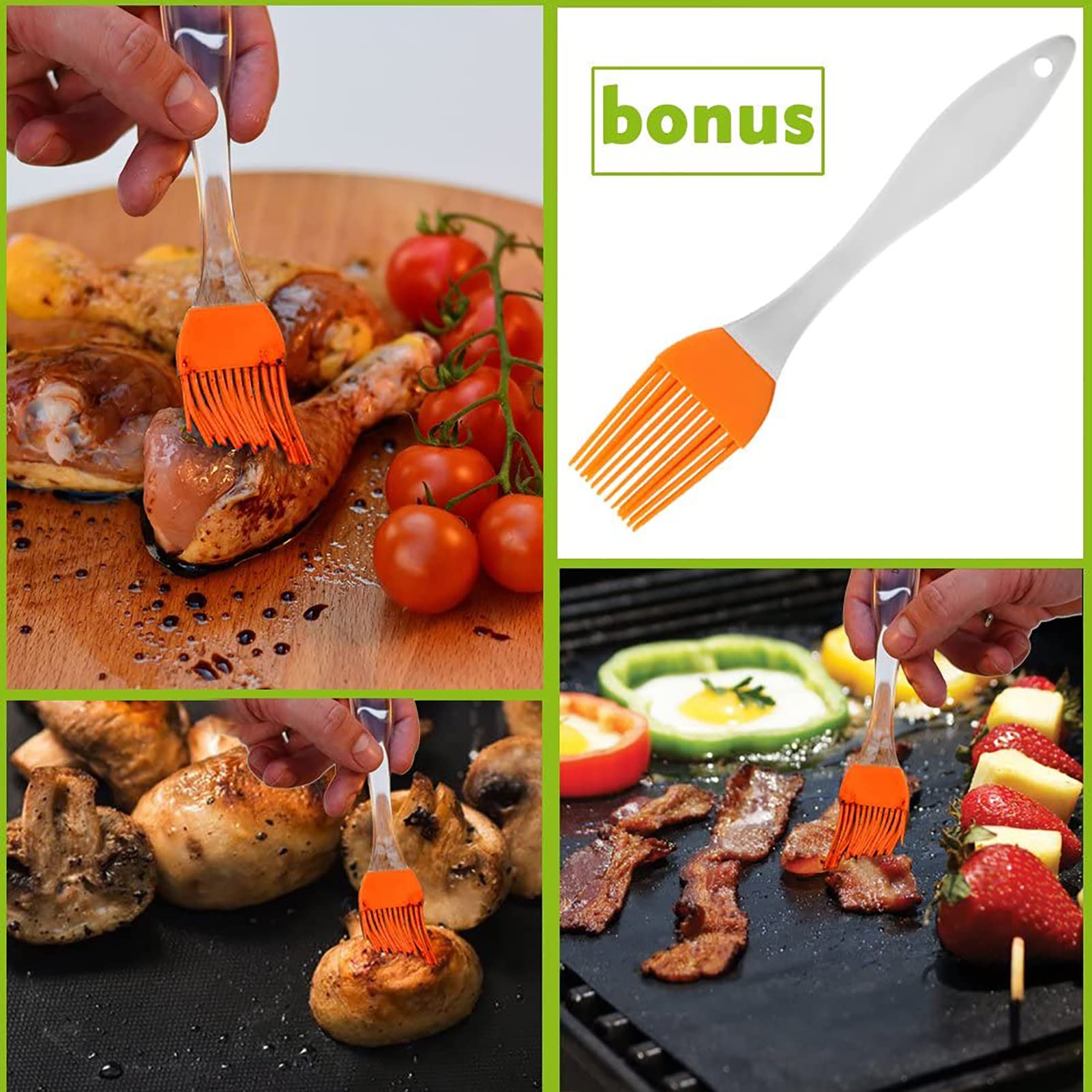 Nonstick BBQ Silicone Grill Mat 70