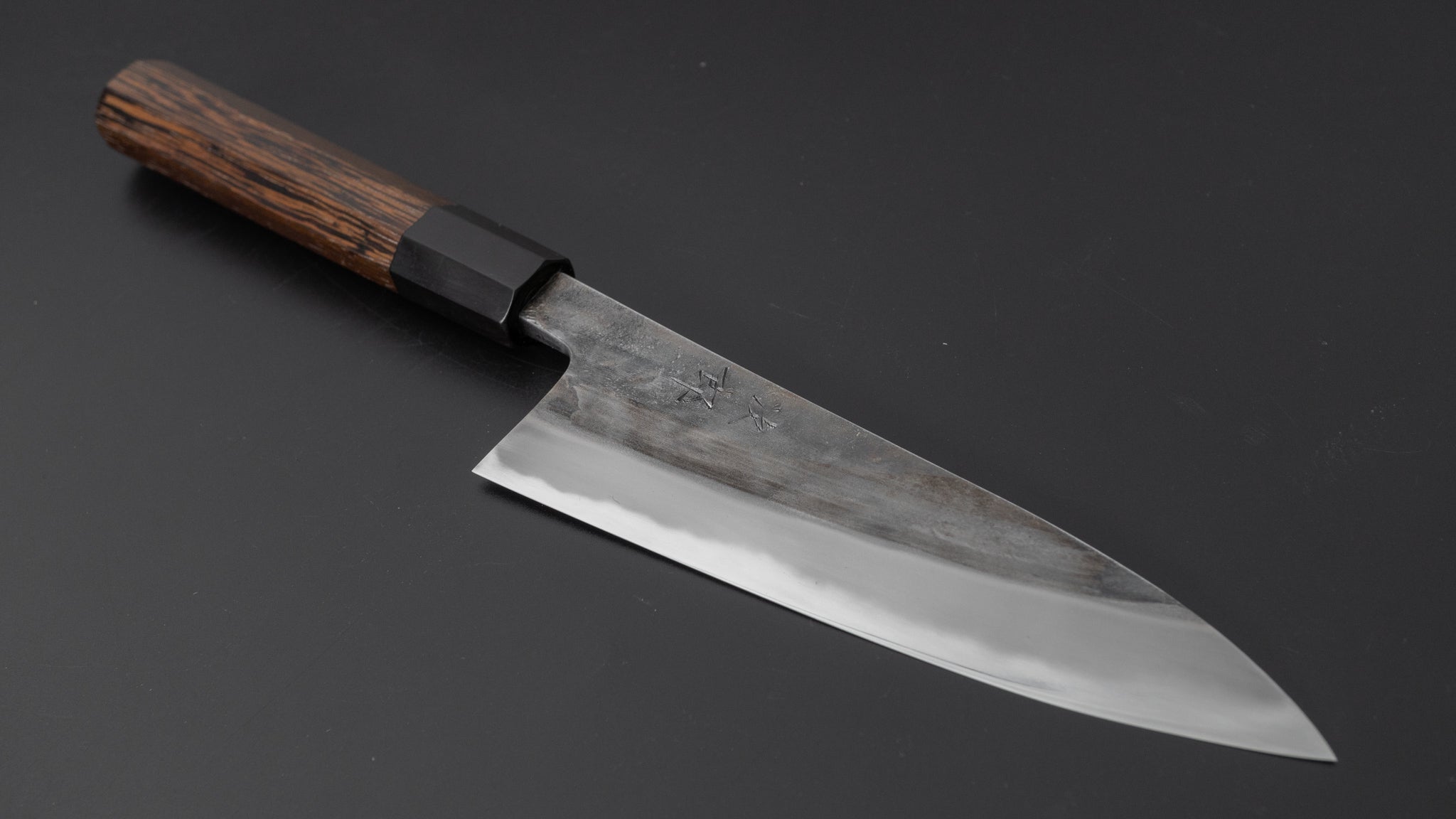 Premium Jiro Tsuchime Petty Knife 150mm - Handcrafted Japanese Kitchen Knife with Taihei Tagayasan Handle (#446) - Perfect for Slicing, Dicing & Precision Cutting in Professional & Home Kitchens