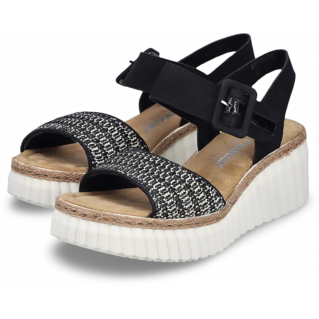 Rieker Rose 61976 Women's Comfortable Casual Shoes - Stylish & Lightweight for Everyday Wear, Walking, and Office Use