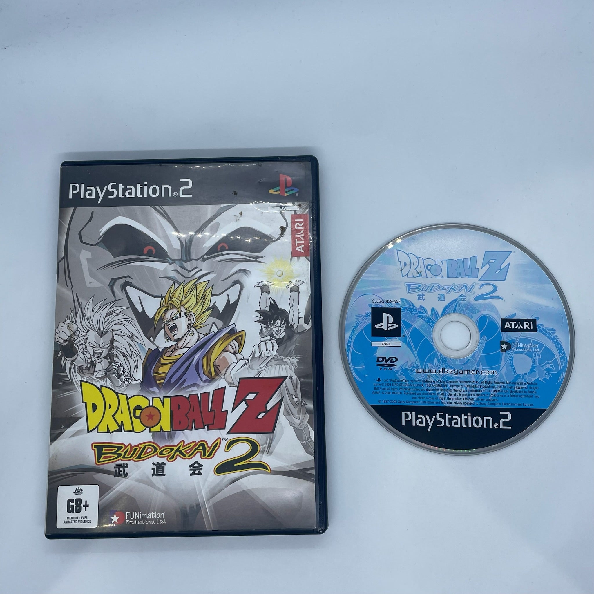 Dragon Ball Z Budokai 2 - PlayStation 2 PS2 Game (PAL Version) - Action Fighting Video Game for Anime Fans & Collectors - Perfect for Gaming Nights & Nostalgic Play