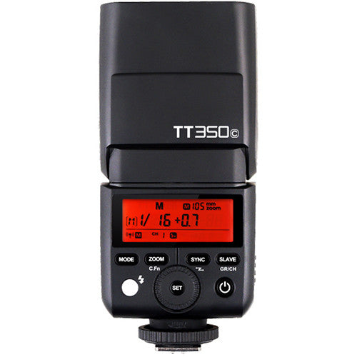 Godox TT350S Mini TTL Speedlite Flash for Canon DSLR & Mirrorless Cameras - Perfect for Portrait, Wedding & Event Photography