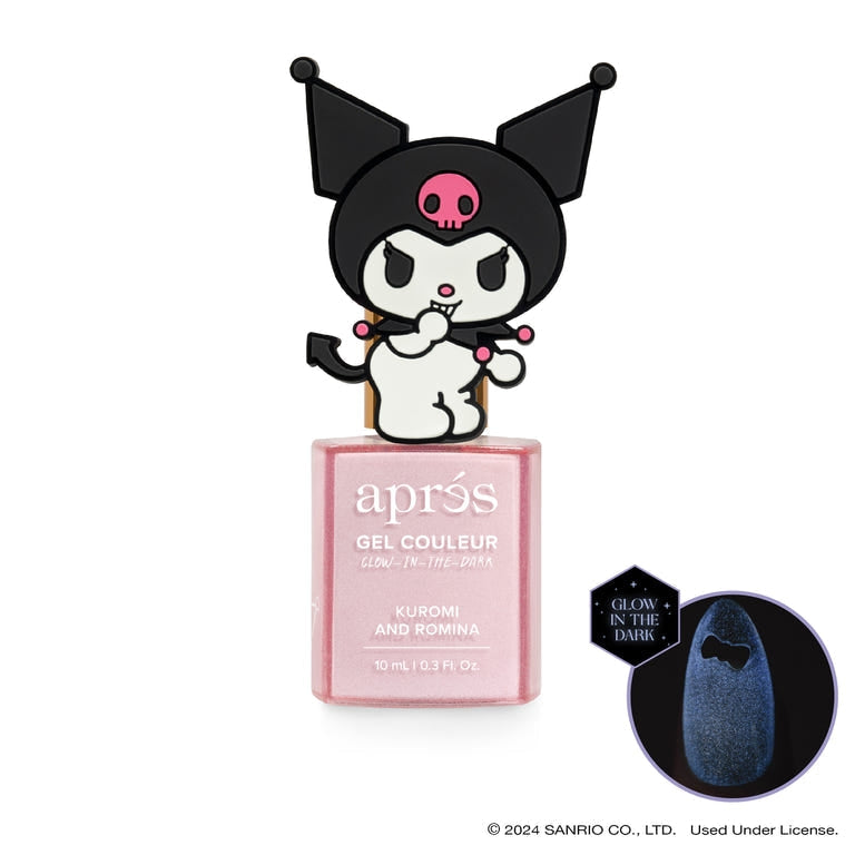 Apres Caty Eye Gel Couleur Kuromi And Romina - Long Lasting Gel Eyeliner for Sensitive Eyes - Perfect for Cosplay, Halloween & Anime Makeup Looks