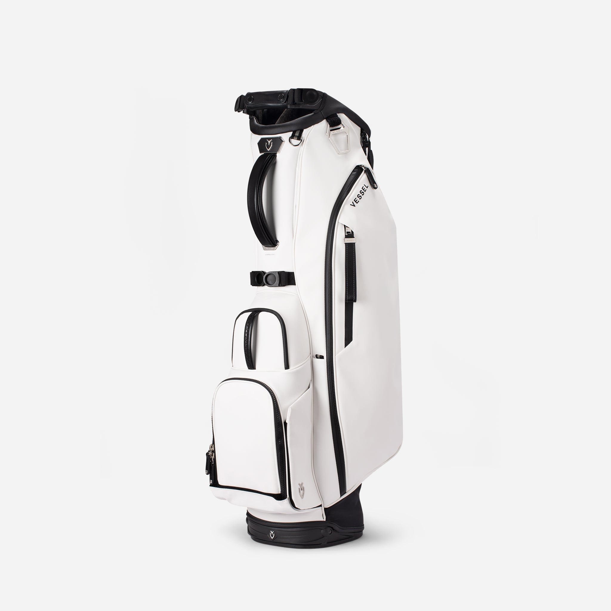 White Player V Stand - Adjustable Guitar Stand for Electric & Acoustic Guitars - Perfect for Home, Studio & Stage Use