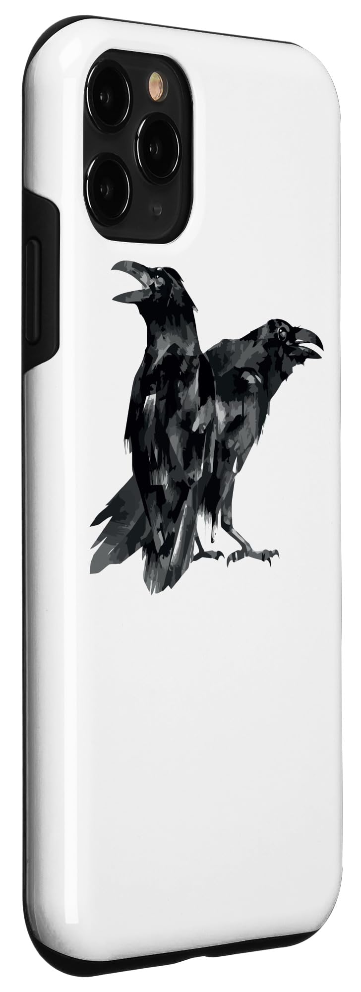 iPhone 11 Pro Case - Premium Raven & Crow Design - Shockproof Protective Phone Cover for iPhone 11 Pro - Perfect for Nature Lovers & Gothic Style Enthusiasts - Ideal for Daily Use, Outdoor Adventures & Unique Fashion Statement
