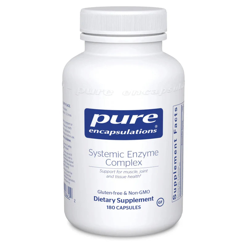 Pure Encapsulations Systemic Enzyme Complex 180 Capsules (SYC1) - Supports Immune & Digestive Health for Active Lifestyles